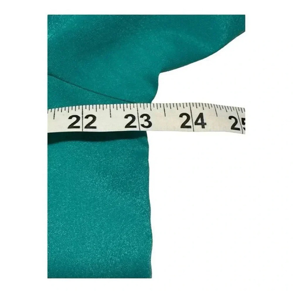 New York & Company Women’s XL Green Zipper Pocket Soft Flowy Top - Picture 5 of 7